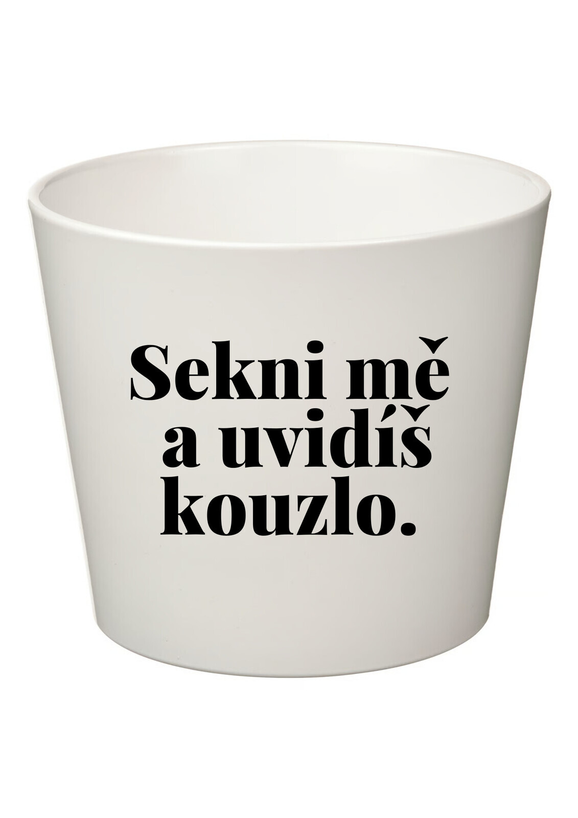 SEKNI MĚ A UVIDÍŠ KOUZLO. - velký květináč