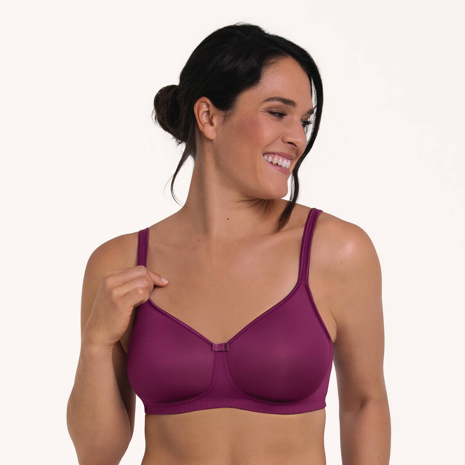 Chirurgická podprsenka Tonya s penovou výplňou 5706X fialová - Anita Care 252 purple wine 90B