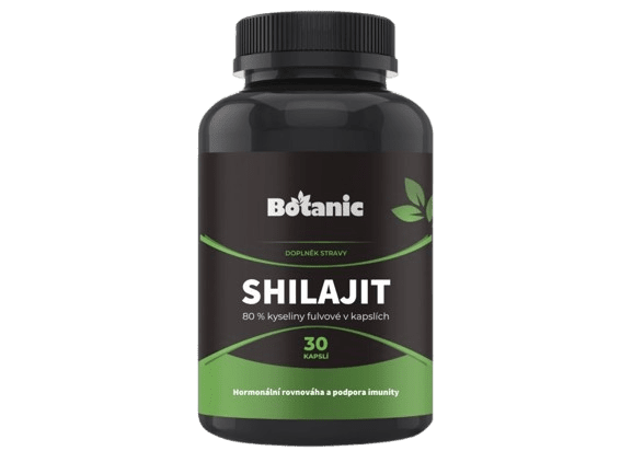 BOTANIC Shilajit - 80 % kyseliny fulvové 30 kapsúl