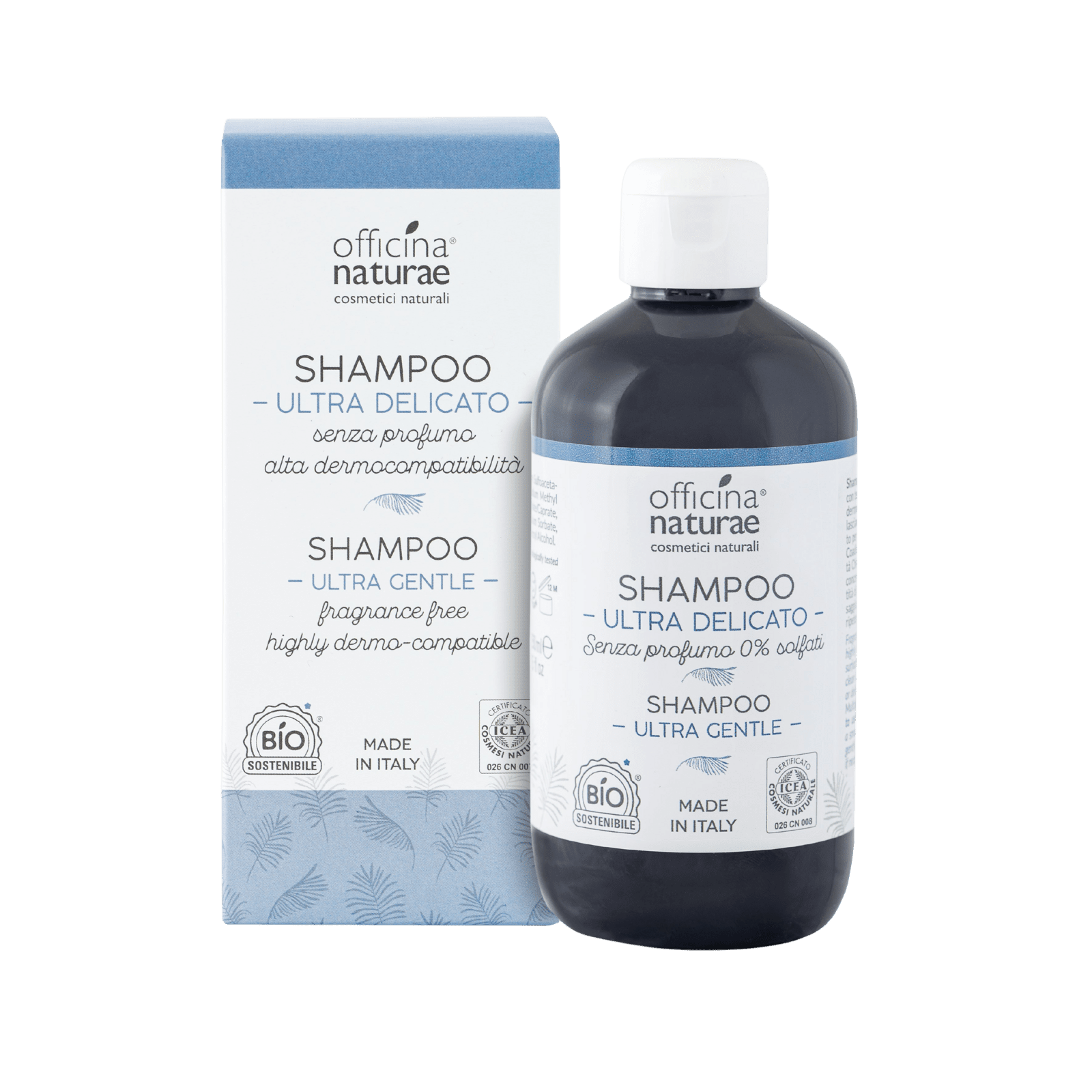 OFFICINA NATURAE Šampón pre veľmi citlivú pokožku Ultra Delicato 250 ml