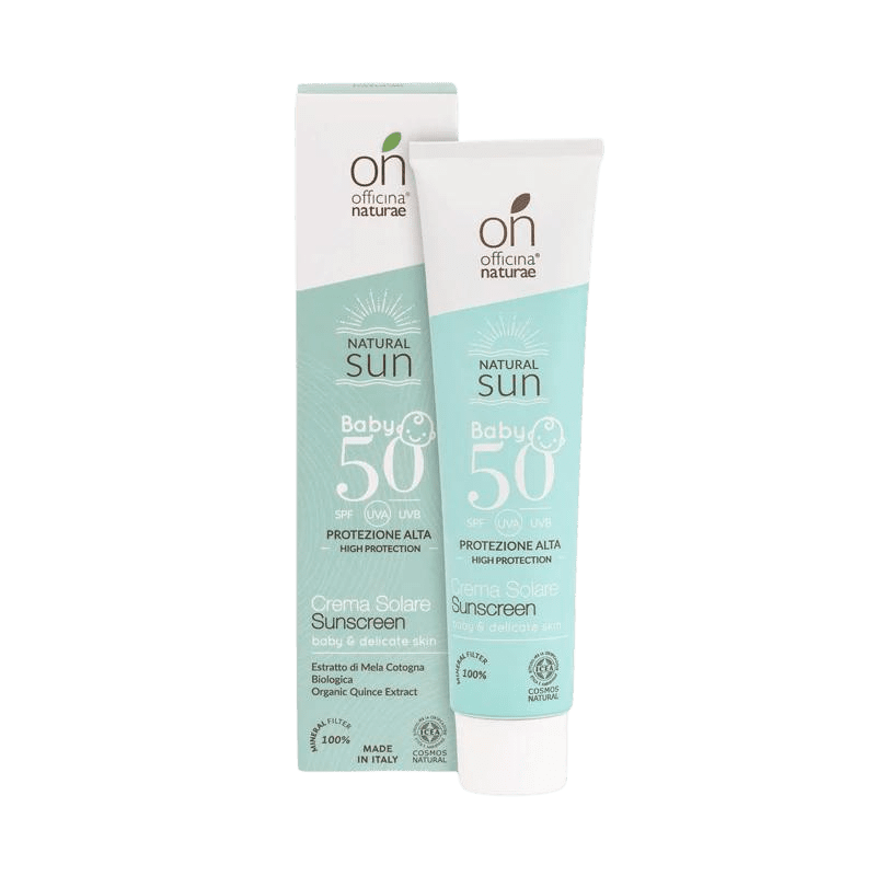 OFFICINA NATURAE Opalovací krém pre deti a citlivú pokožku SPF 50 75 ml