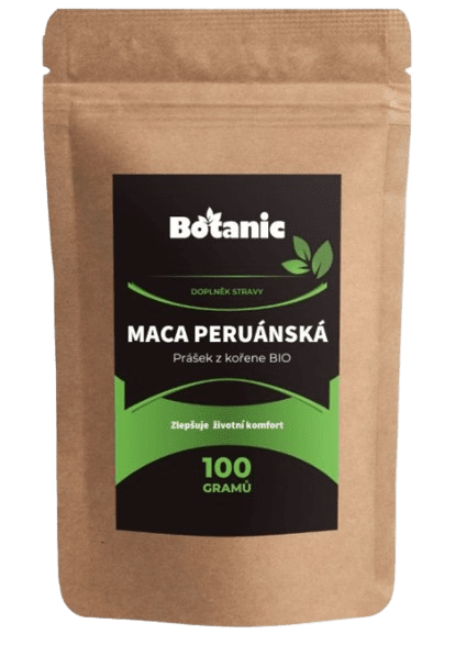 BOTANIC Maca peruánska - Prášok z koreňa BIO 100 g
