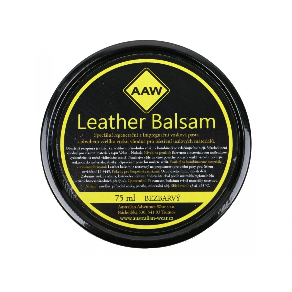 Impregnácia na koži AAW Leather Balsam 75 ml