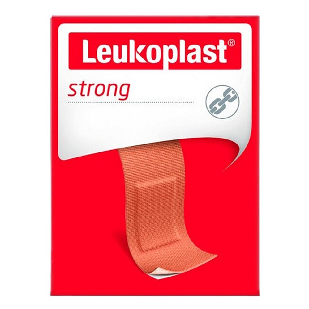 LEUKOPLAST Strong náplasť pevná 19x56 cm 10 kusov