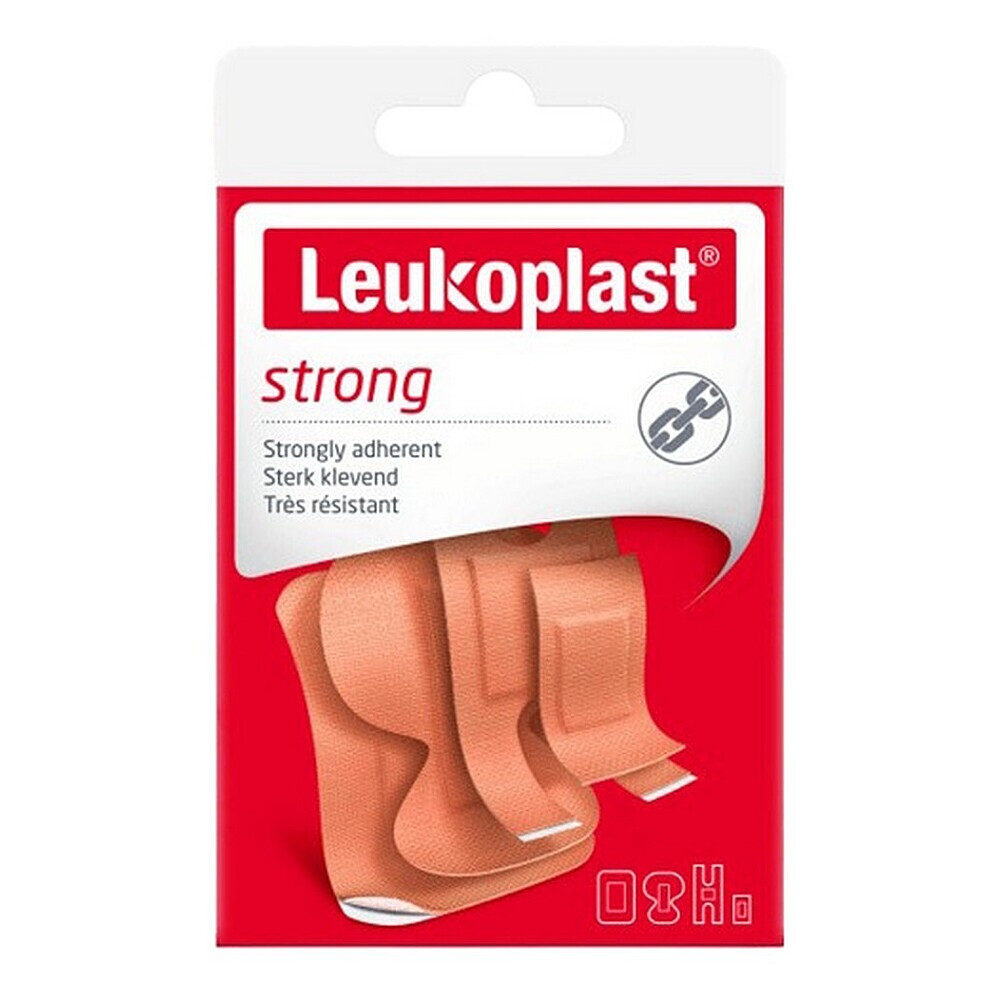 LEUKOPLAST Strong náplasť pevná 4 veľkosť 20 kusov