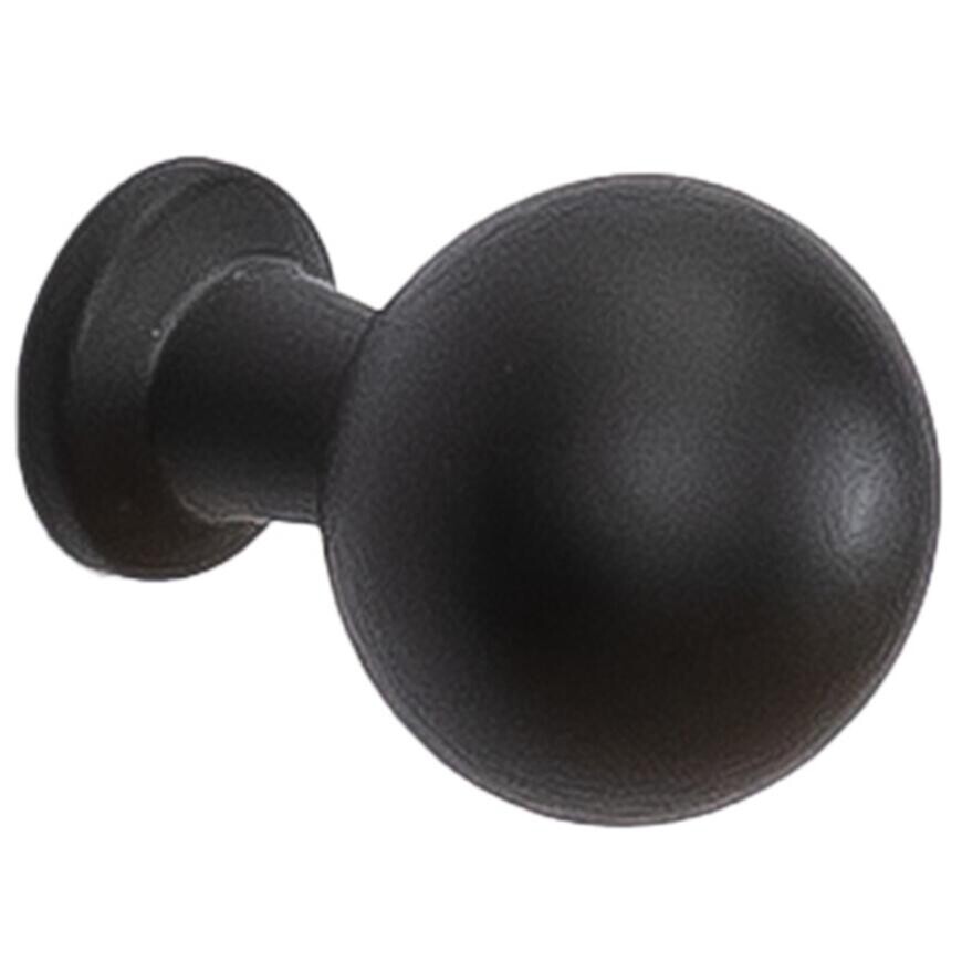 Nábytkový gombík Nord čierny mat