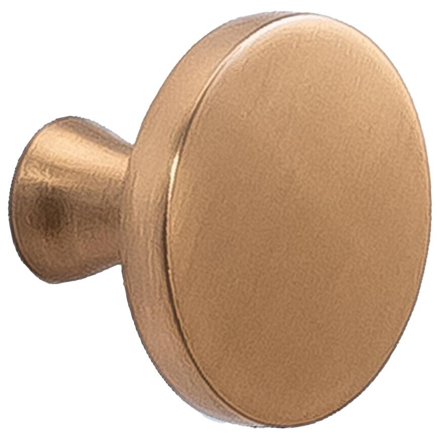 Nábytkový gombík Dune zlatá mosadz