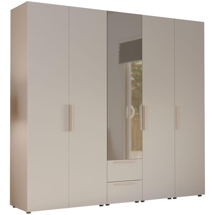Skriňa Moduklix Set 27 Biela/Piesok