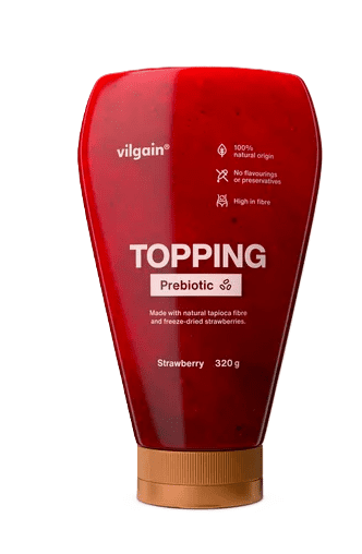 Vilgain Prebiotic Topping Jahoda 320 g