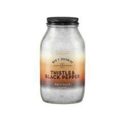 Scottish Fine Soaps Thistle and Black Pepper soľ do kúpeľa 500 g