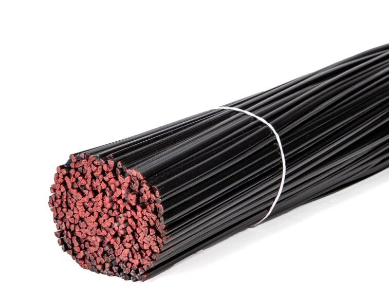Pojivová elektroda pre plast PEHD PE, HDPE, PE-HD - 1000 g, trojuholník