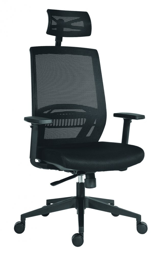 Kancelárska ergonomická stolička Antares ABOVE — černá Čierna