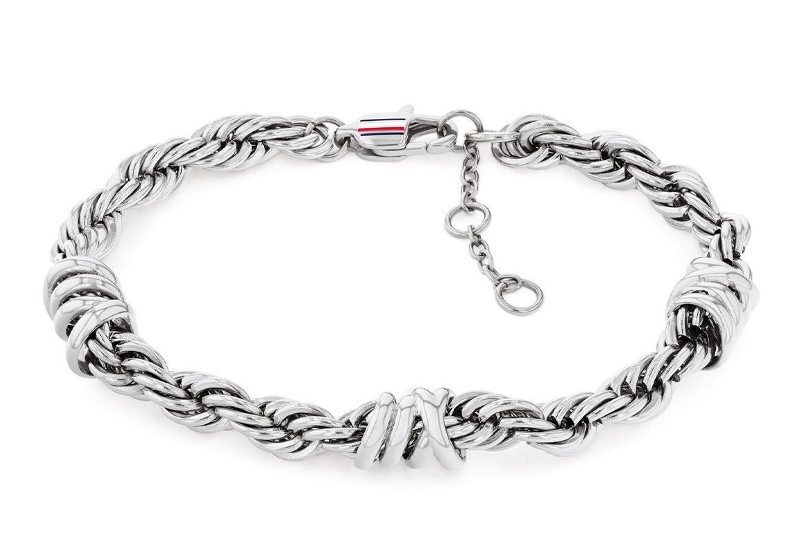 Tommy Hilfiger Moderný oceľový náramok Nautical Charms 2781025