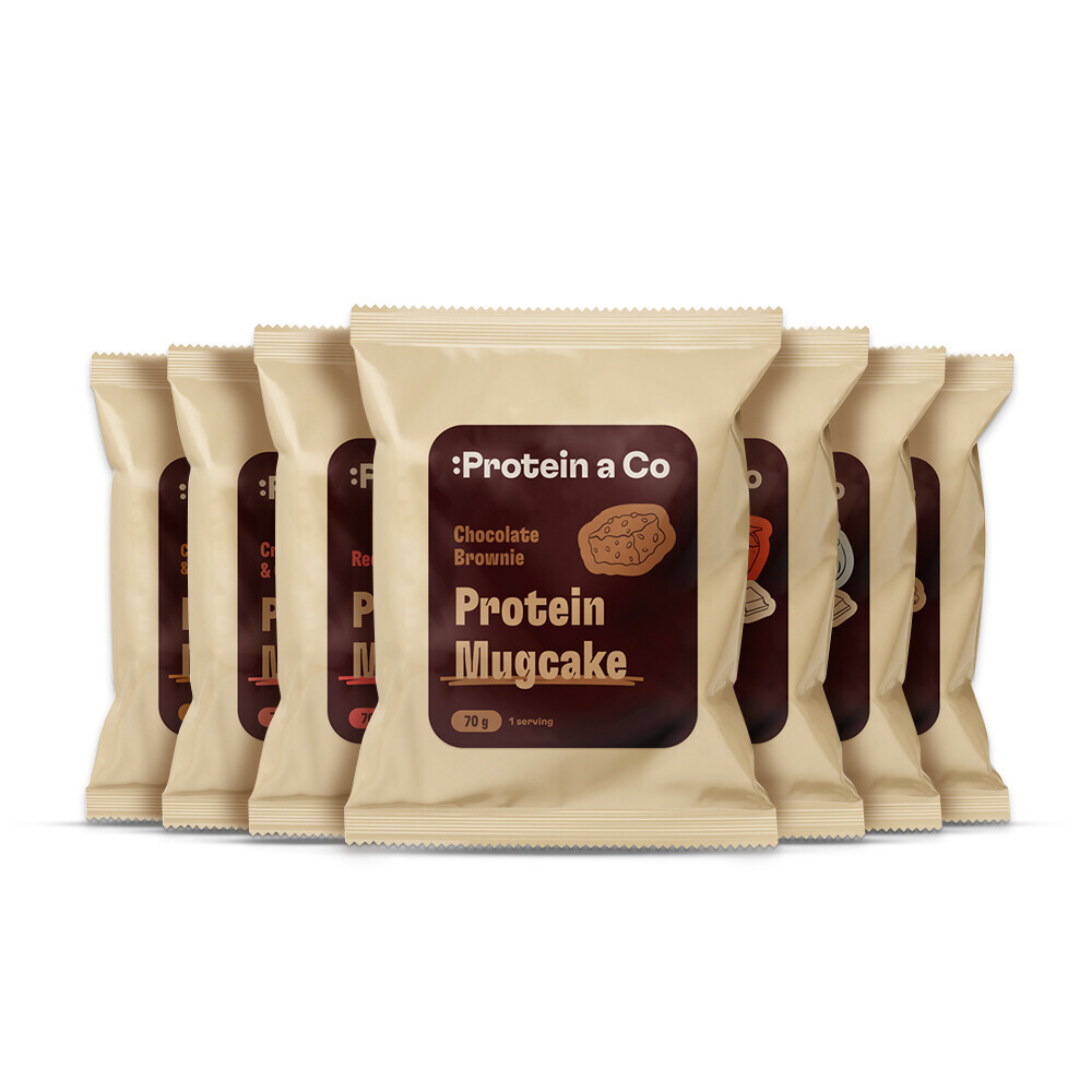 Protein a Co Ochutnávkový balíček - Protein MugCake 7 × 70 g