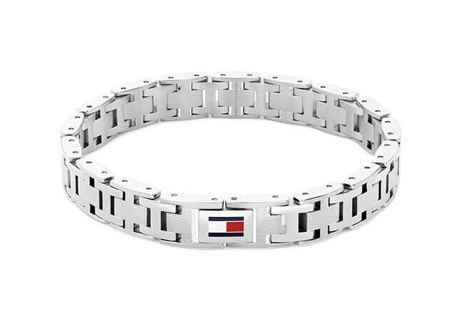 Tommy Hilfiger Nadčasový oceľový náramok pre mužov H-Link 2790682