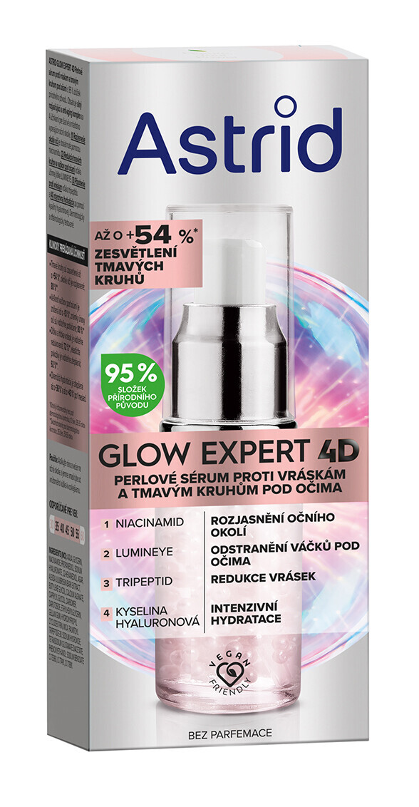 Astrid Očné sérum proti vráskam Glow Expert 15 ml
