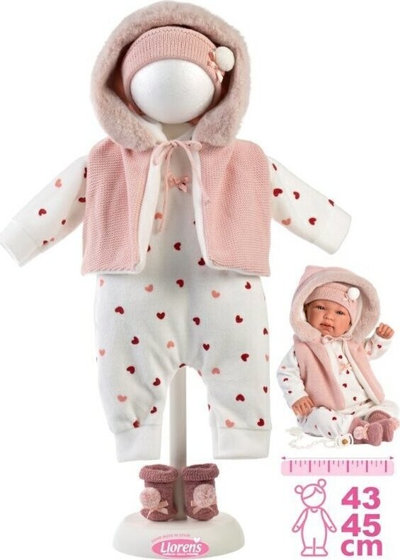 Llorens M844-40 oblečenie pre bábätko New Born veľkosť 43 – 45 cm