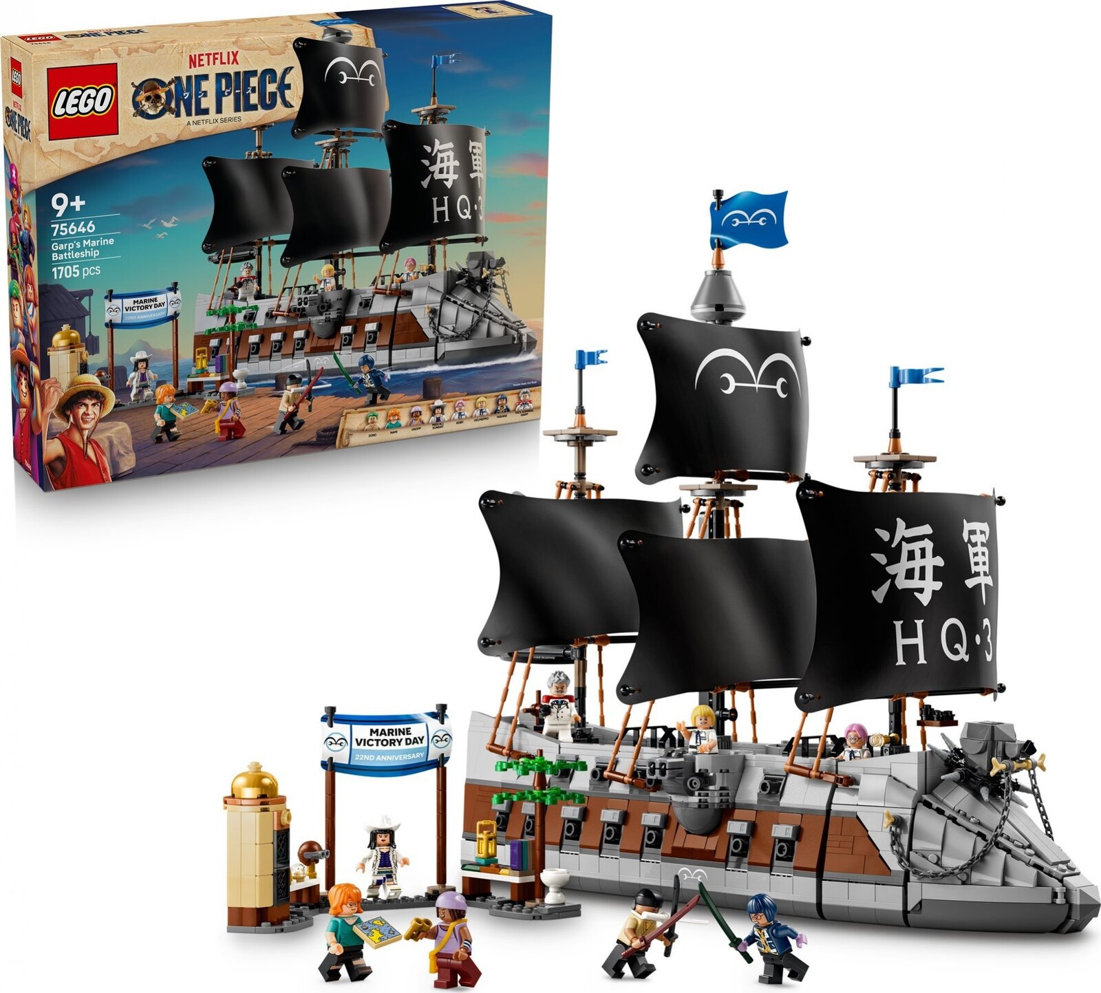 LEGO® ONE PIECE 75646 Garpova námorná bojová loď