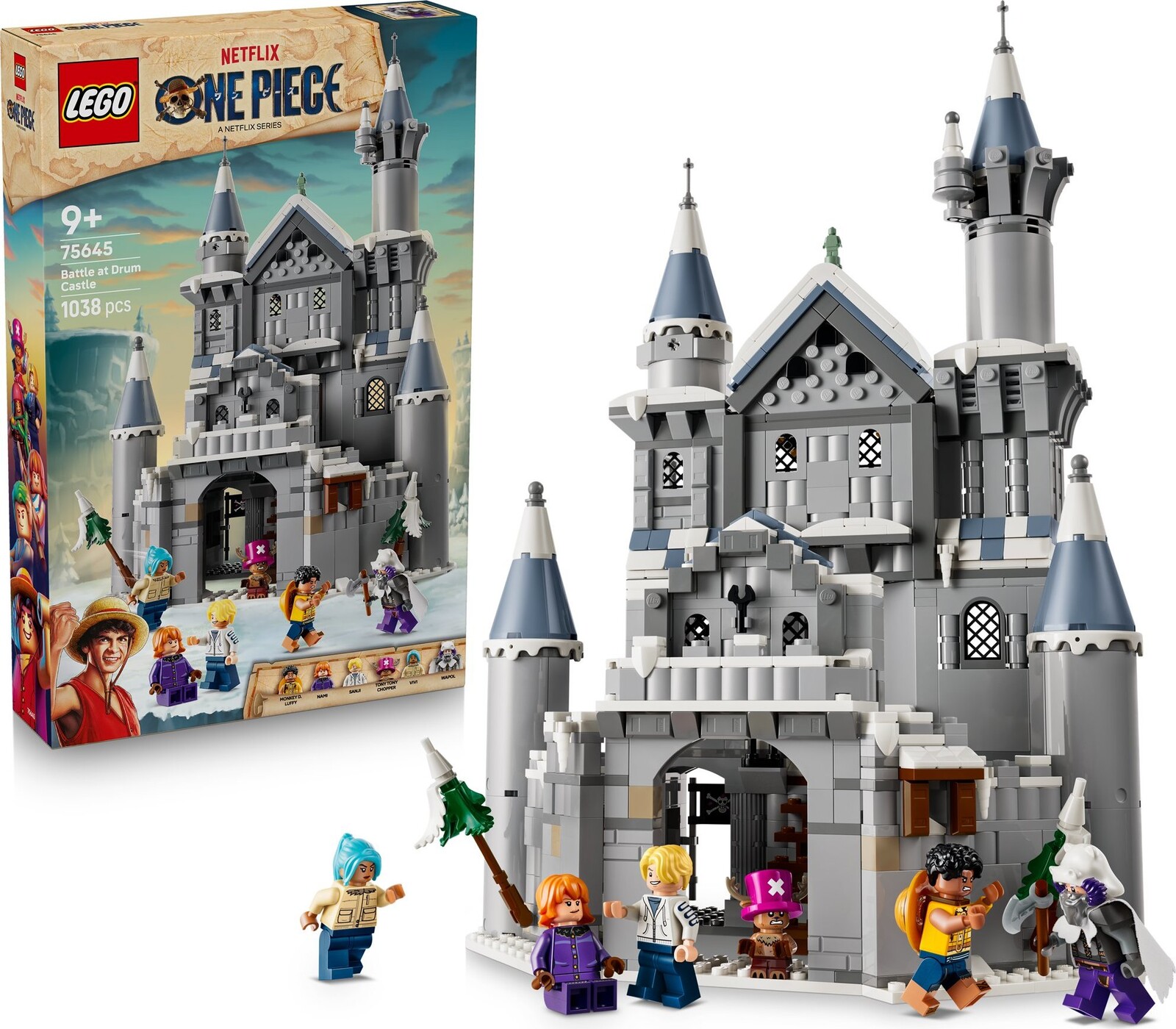 LEGO® ONE PIECE 75645 Bitka na hrade Drum