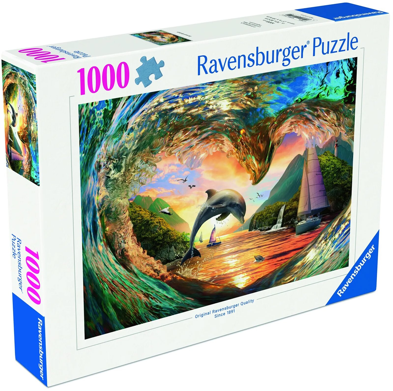 Ravensburger 120017110 Srdce morských vĺn