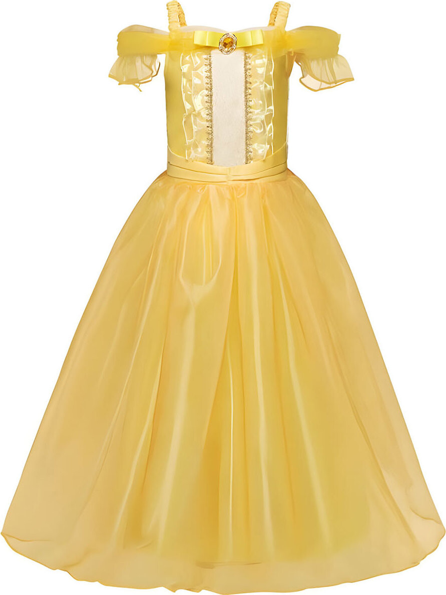 PRINCESS Pohádkové šaty vel. 130 - Kráska a zvíře