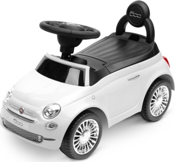 TOYZ Detské odrážadlo Fiat 500, biele