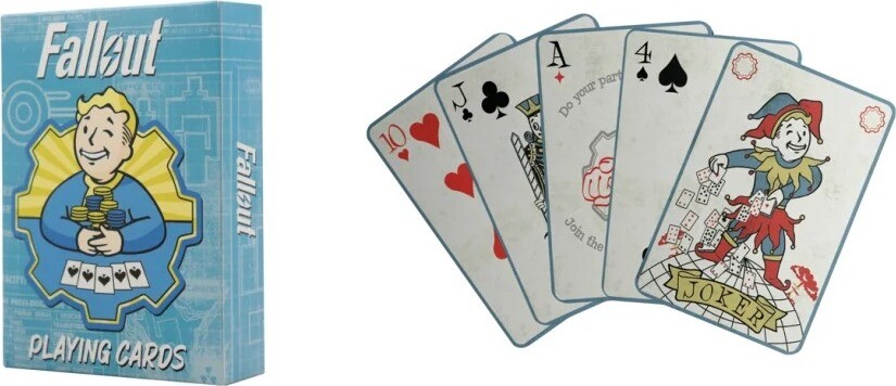 Fallout - Vault Cards - hrací karty