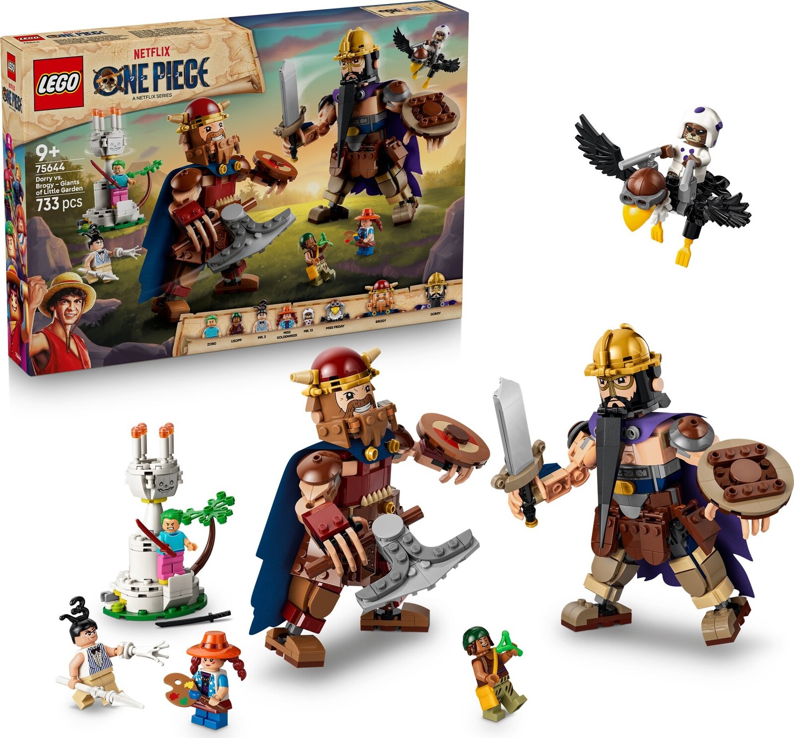 LEGO® ONE PIECE 75644 Dorry vs. Brogy – Obri z Malej záhrady