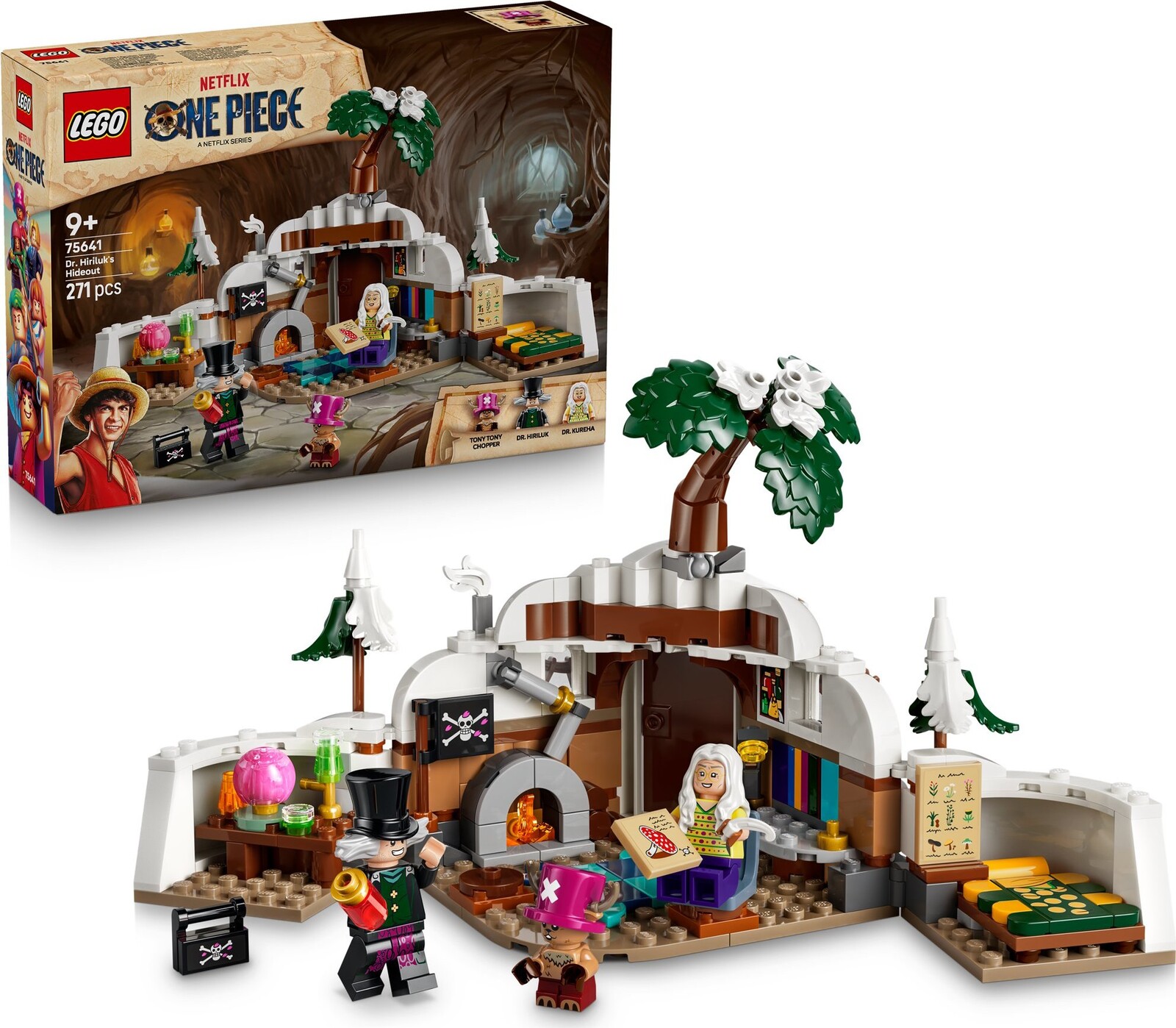 LEGO® ONE PIECE 75641 Úkryt Dr. Hiriluka