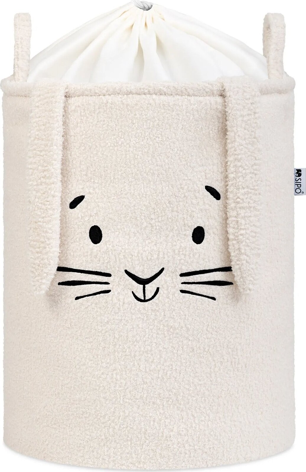 Sipo Kôš Premium Bouclé so šnúrkou 43 l Rabbit Cream