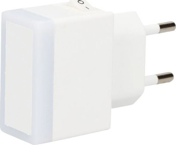 Garsaco Malé nočné svetlo do zásuvky s vypínačom 0,4 W, GSC, studená farba svetla