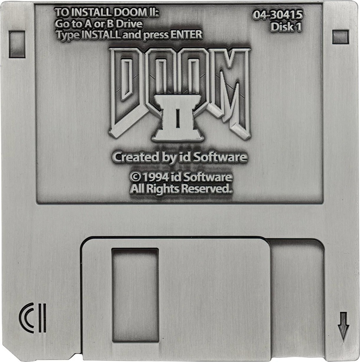 Doom II - Floppy Disc - replika diskety