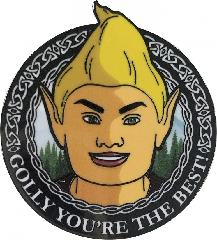 The Elder Scrolls IV: Oblivion - Adoring Fan Badge - placka