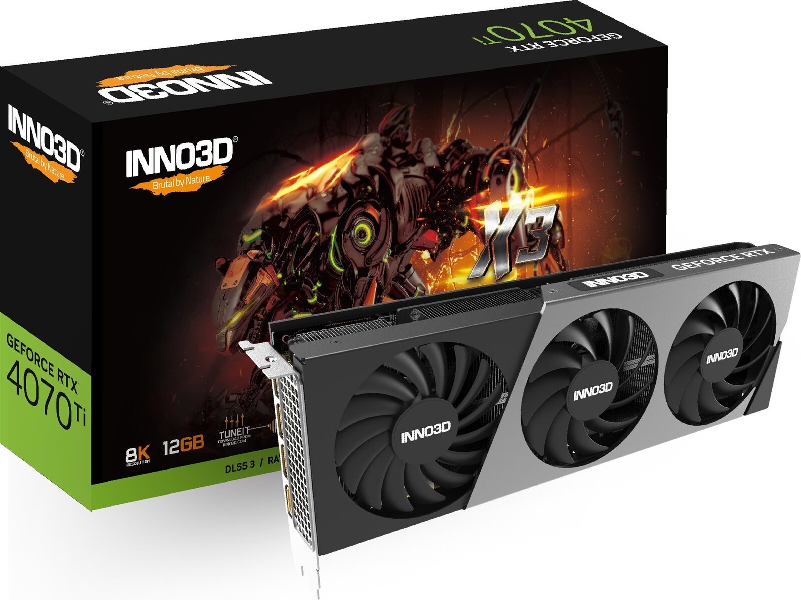 Inno3D GeForce RTX 4070 Ti X3 12G