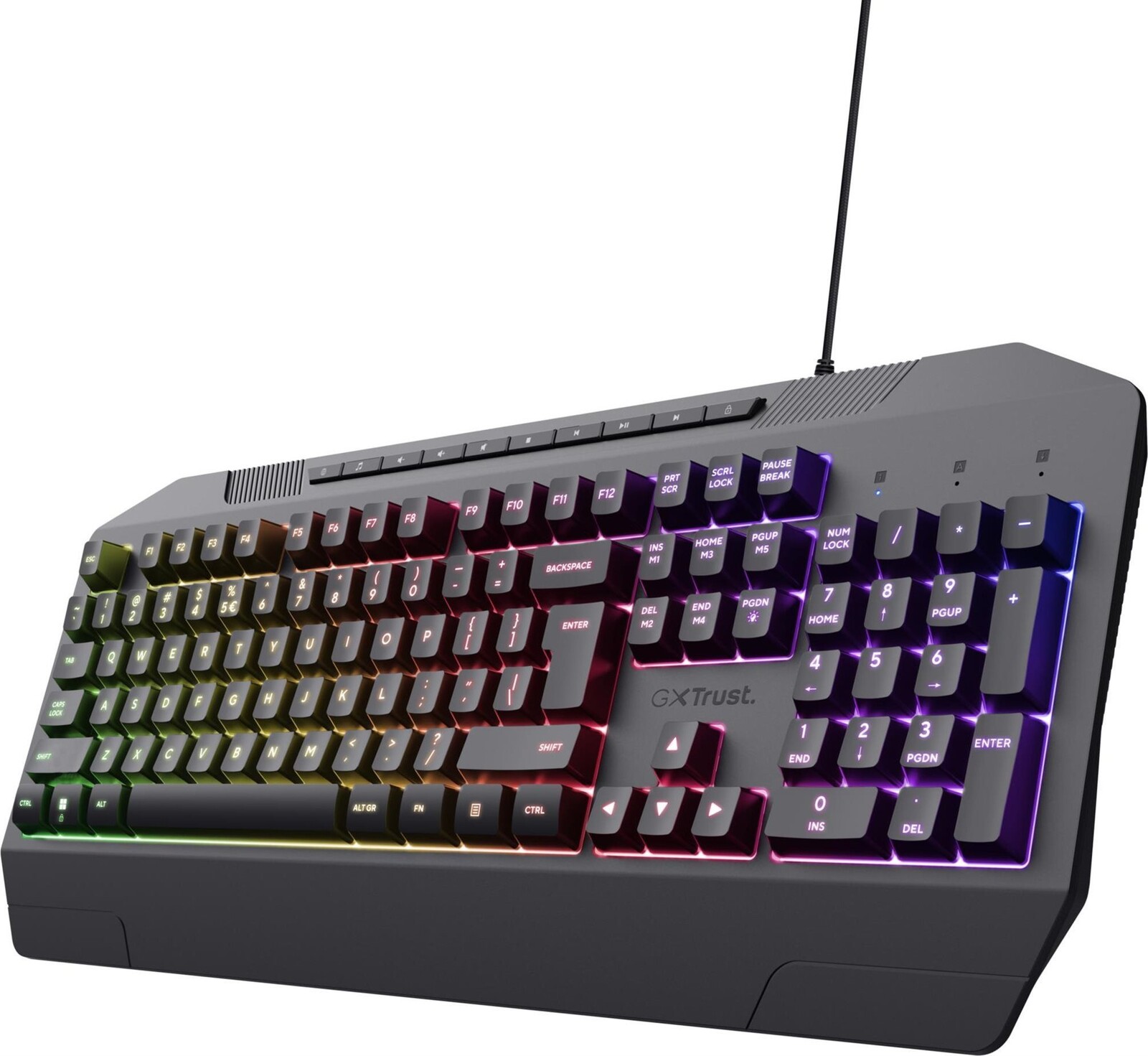 Trust GXT836 EVOCX Gaming Keyboard HU