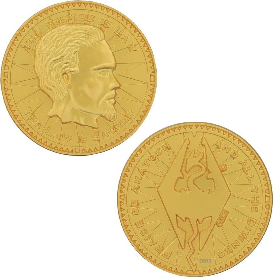 The Elder Scrolls - Septim Coin - replika mince