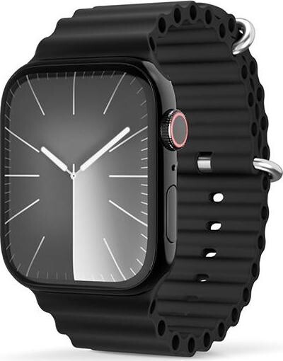 Epico Ocean remienok pre Apple Watch SE/Series 1 – 9 (38/40/41 mm)/10 – 11 (42 mm) – čierny