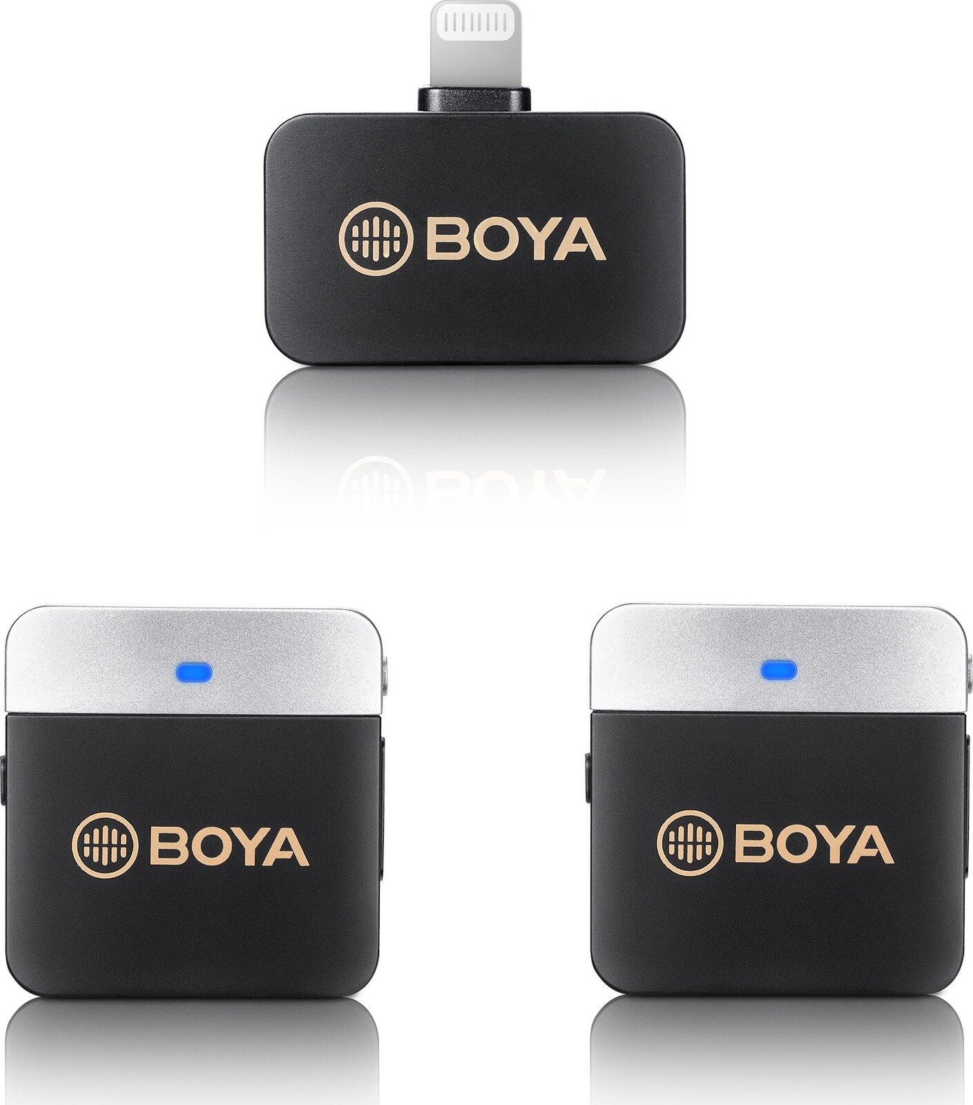 Boya BY-M1V6 na iPhone iPad, dvojkanálový