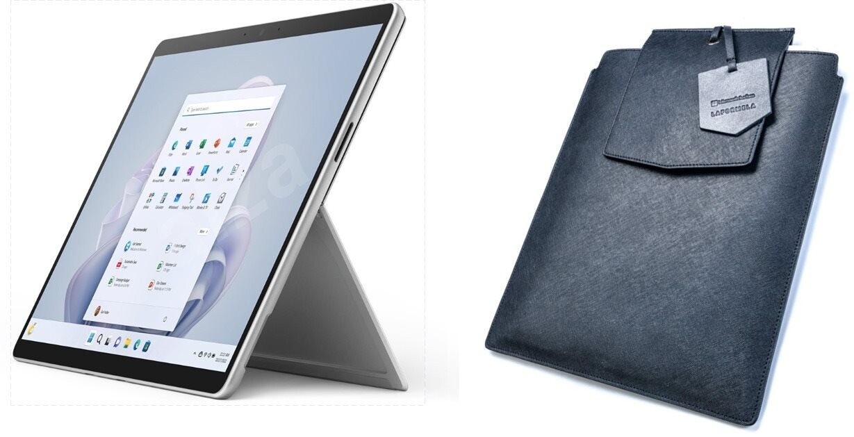 Microsoft Surface Pro 9 2022 512GB 16GB Platinum + obal LAFORMELA