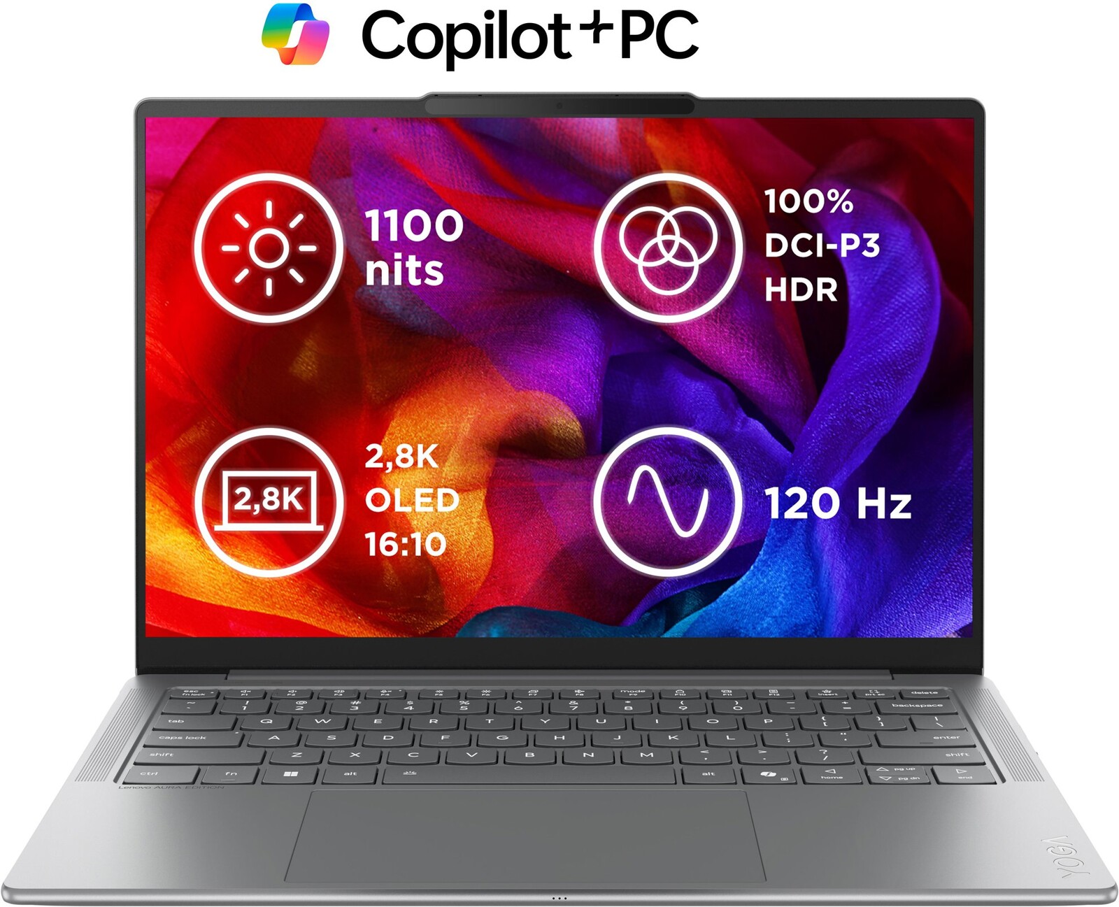 Lenovo Yoga Slim 7 14ILL10 Luna Grey celokovový (bez adaptéra)