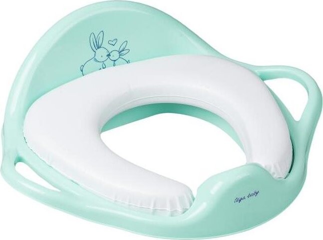 TEGA BABY, redukcia na WC mäkká, zajačik mint