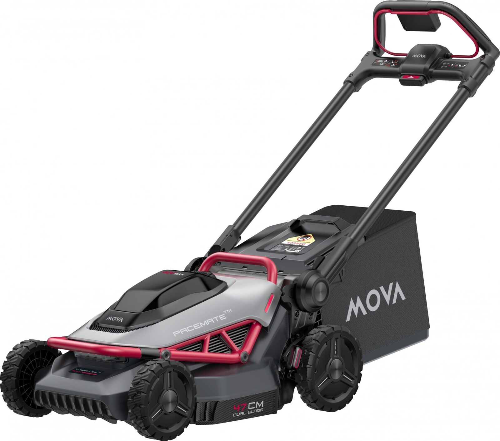 MOVA Rotačná kosačka s pojazdom AKU 60 V 47 cm, súprava (1× 5 Ah)