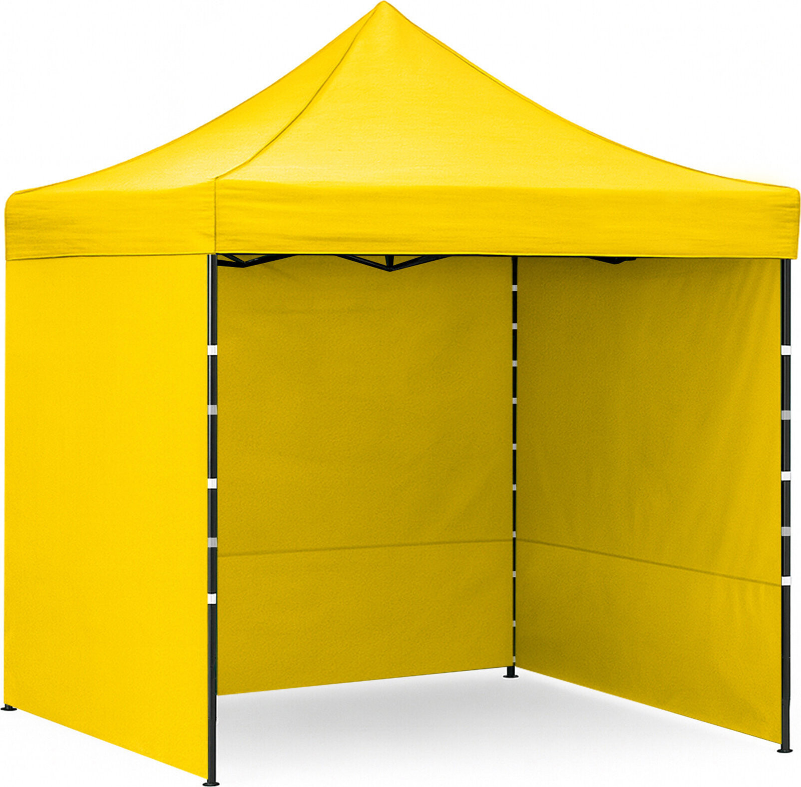 Aga – Nožnicový stánok PARTY, 3 × 3 m, žltý