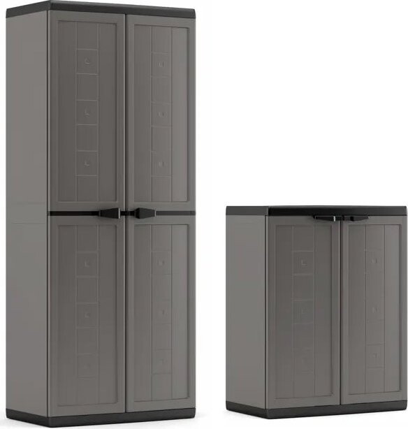 KETER JOLLY HIGH + JOLLY LOW, súprava skríň