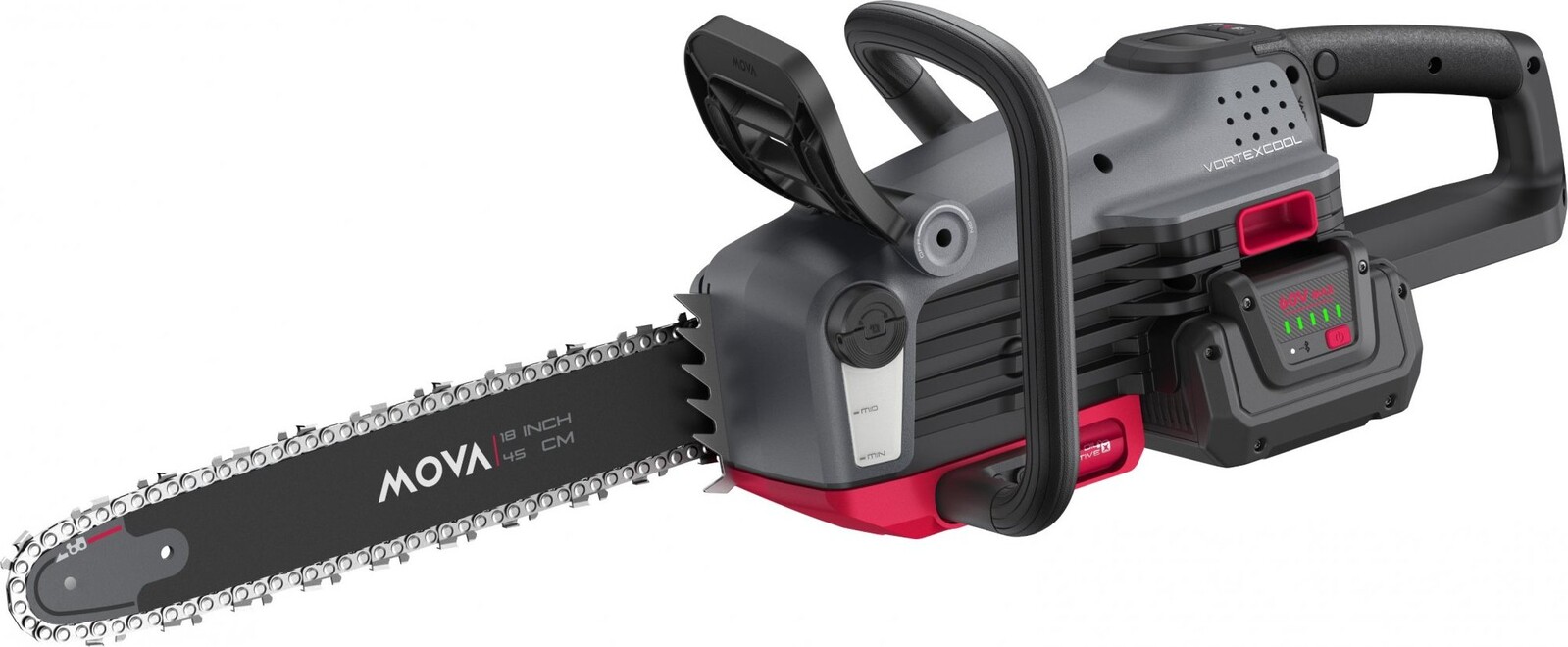 MOVA Reťazová píla AKU 60 V, sada (1× 5 Ah)