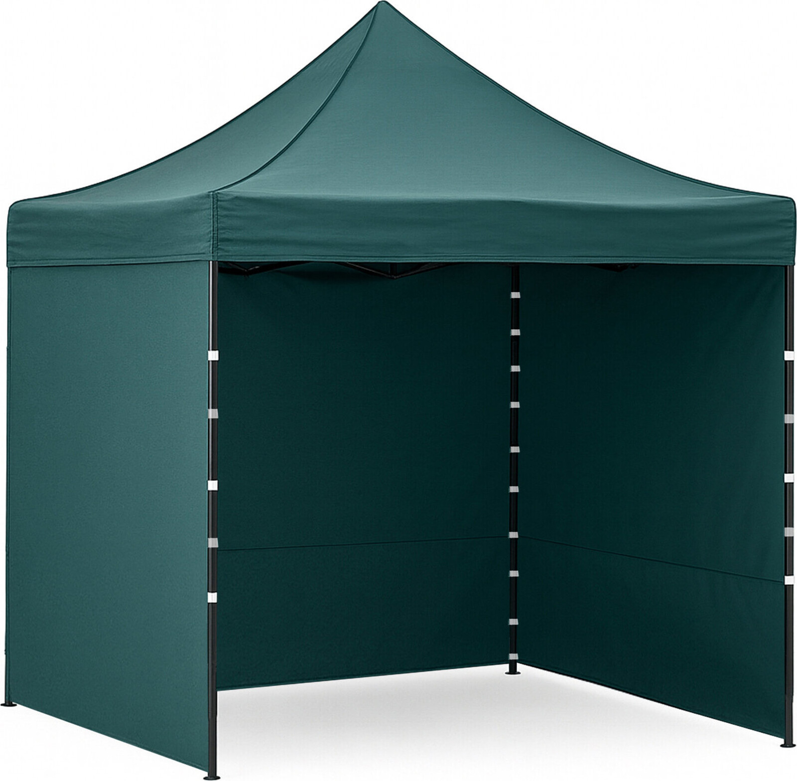 Aga – Nožnicový stánok, 3 × 3 m, zelený