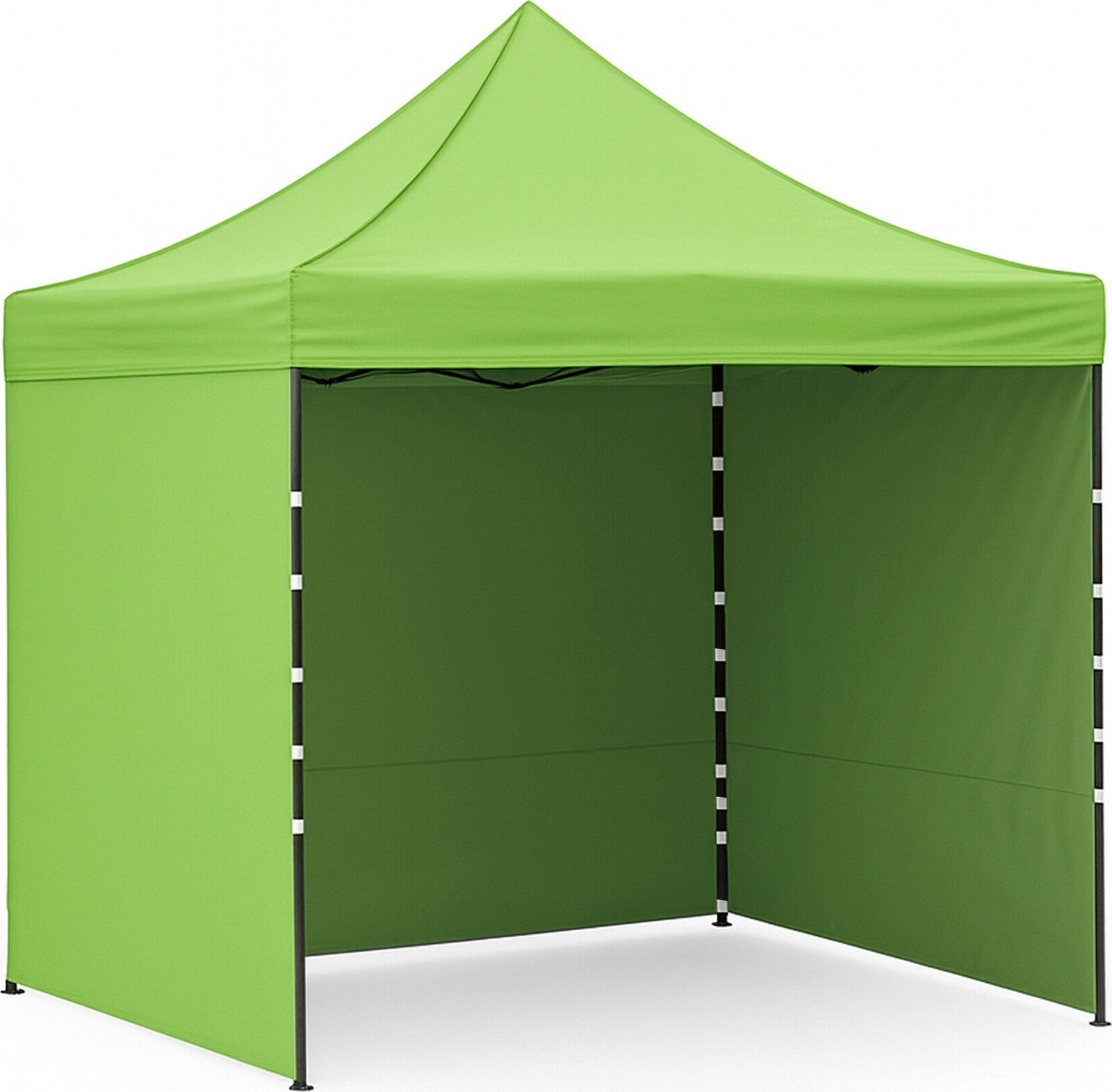 Aga – Nožnicový stánok PARTY, 3 × 3 m, svetlozelený