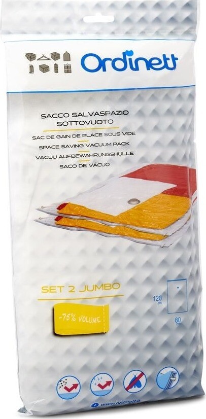 ORDINETT Vrece vákuové 2 ks 120 × 80 cm