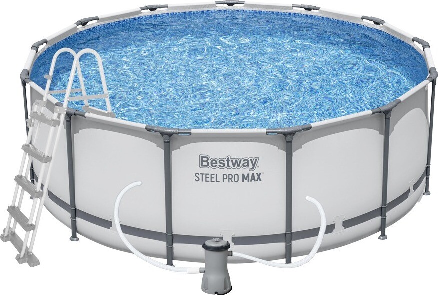 Bestway – Bazén s konštrukciou Steel Pro max, 3,96 × 1,22 m