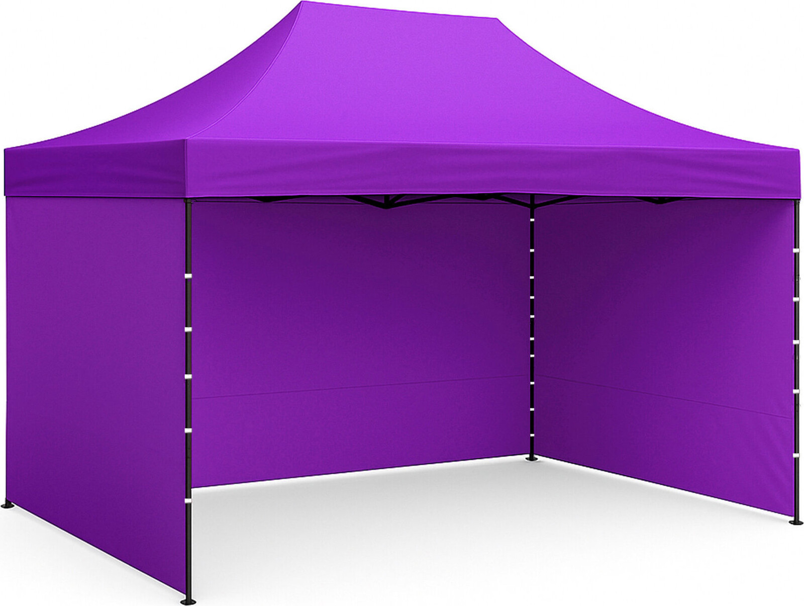 Aga – Nožnicový stánok PARTY, 3 × 4,5 m, fialový